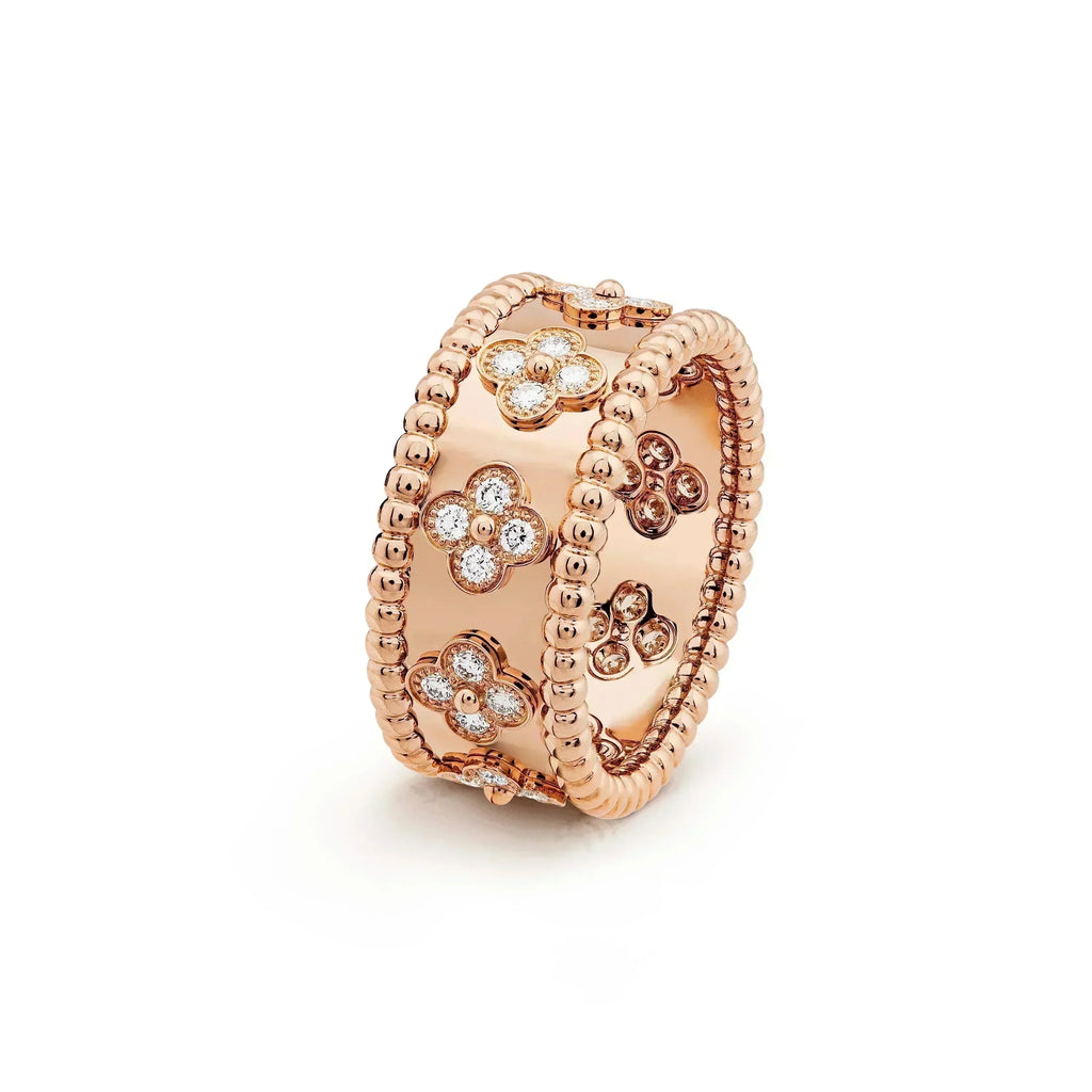 [Cyra]  CLOVER KALEIDOSCOPE RING 10MM